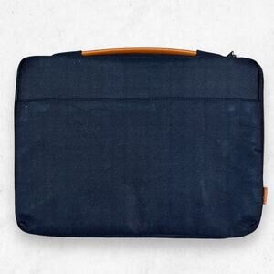 Inateck Black Laptop Sleeve Cushion 15inx11in Full‎ Zip Extra Side Zip Pocket